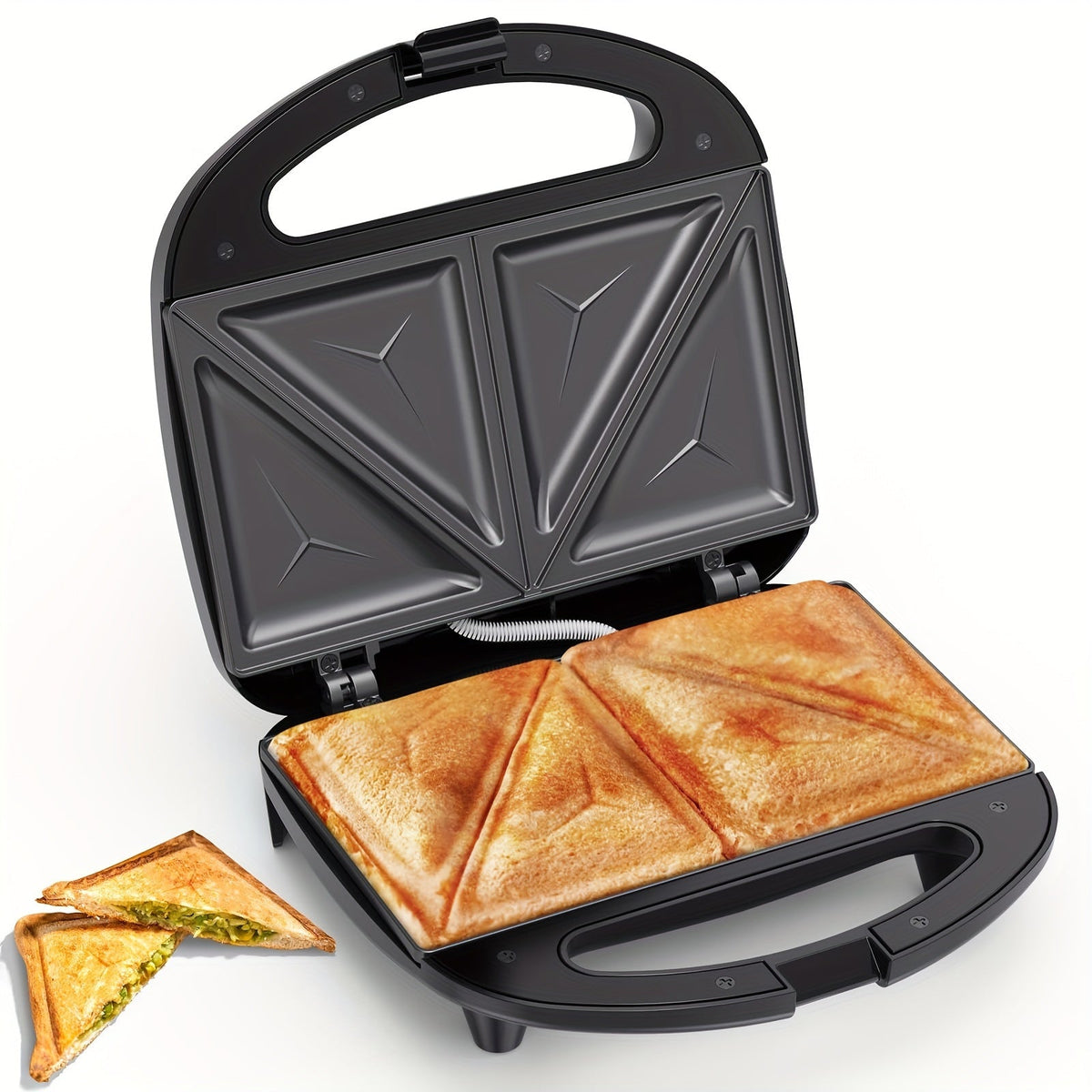 ABS07 Sandwich Maker with Triangle Plates