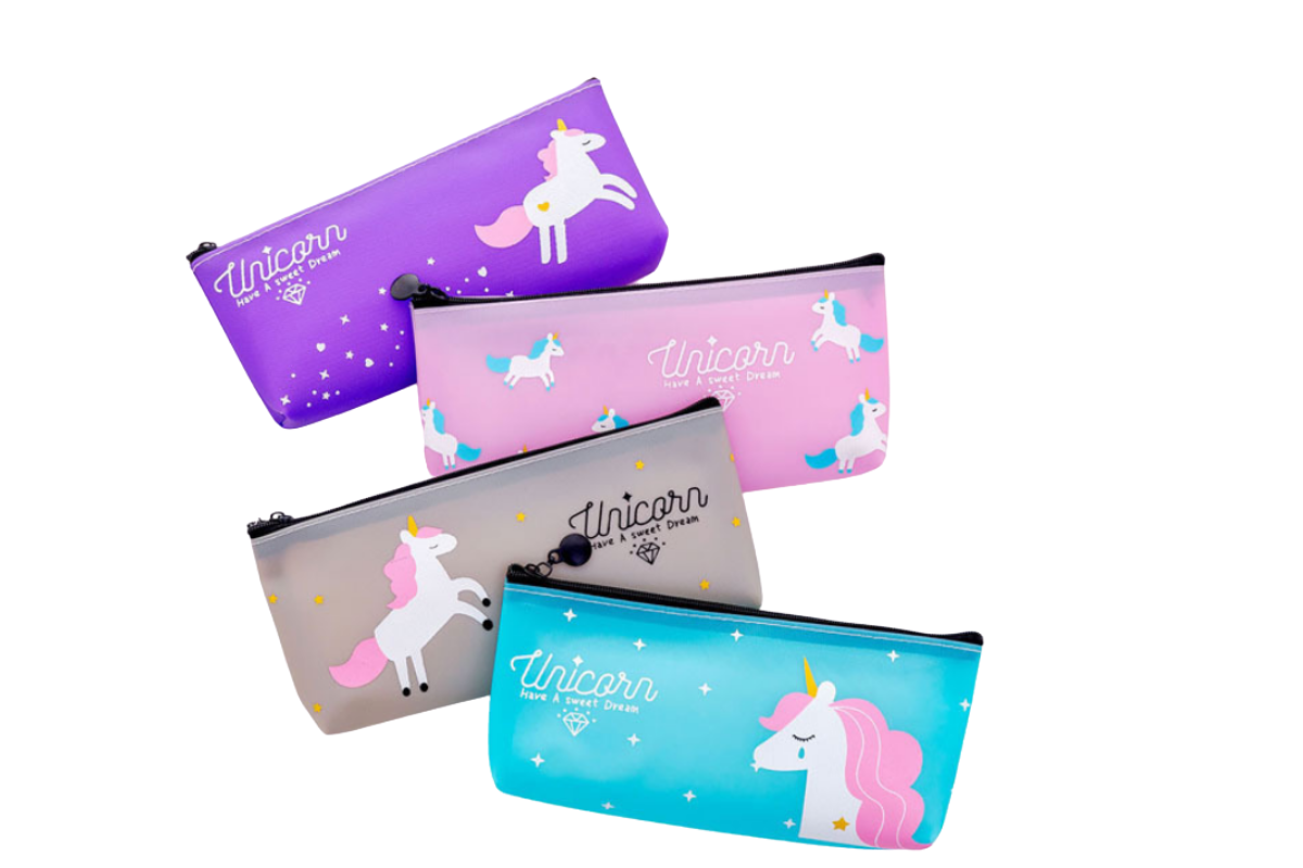 Whimsical Unicorn Pencil Case