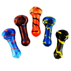 2.5" Color Frit Hand Pipe Spoon Approx 40g