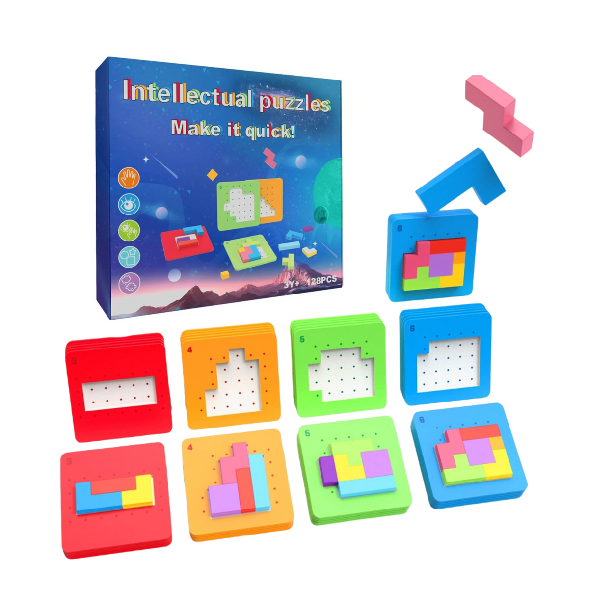 Speed Block Tetris Puzzle
