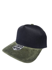 Dallas Hat Co 519 Blank Corduroy Plain Twill Five Panel Pro Style Cap Hat