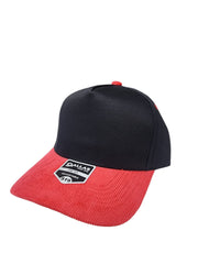 Dallas Hat Co 519 Blank Corduroy Plain Twill Five Panel Pro Style Cap Hat