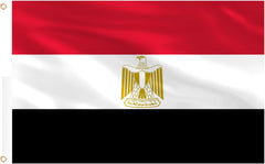 Egypt 3x5 Flag | Outdoor Indoor Country Flag | Soccer Fan & World Cup Supporters