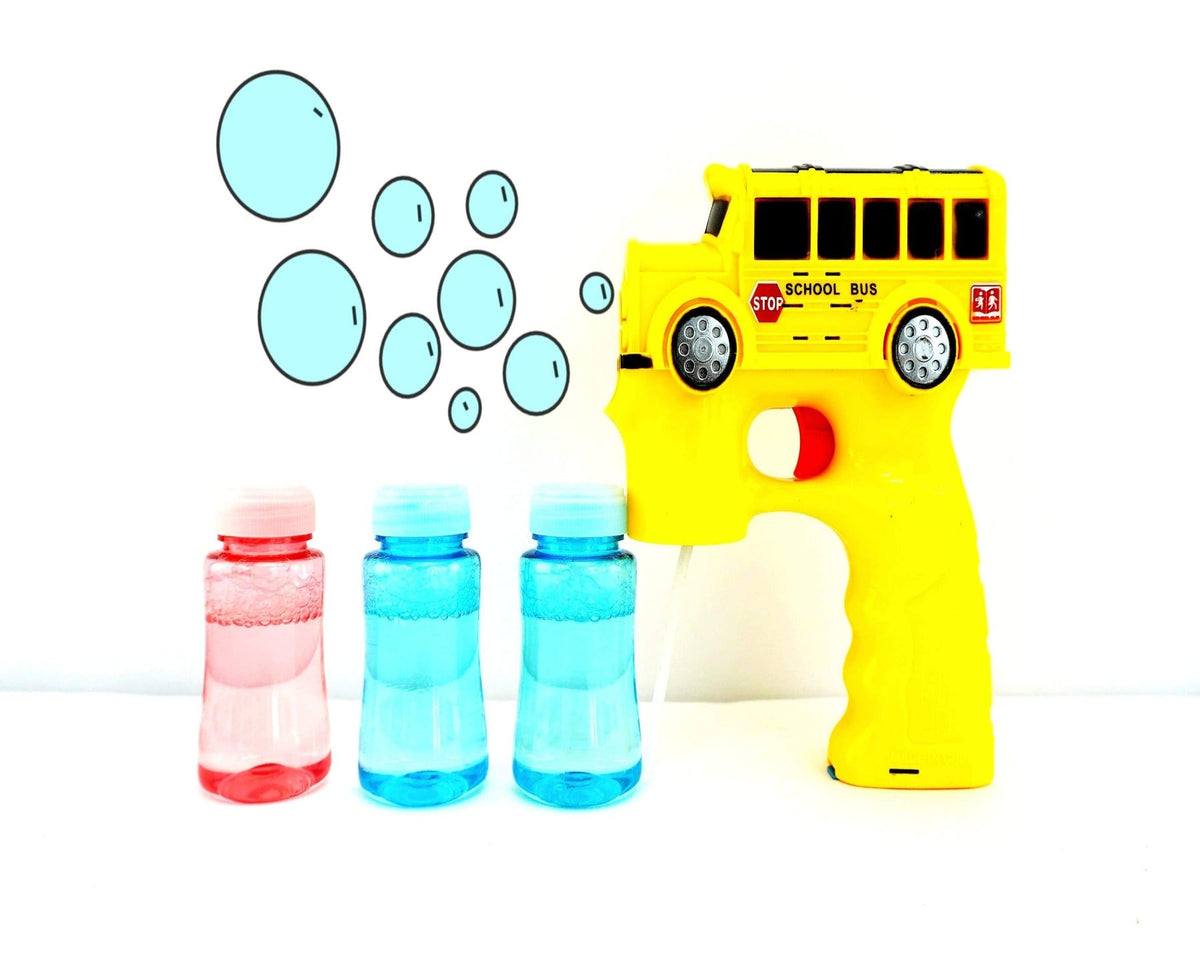 Bubble Gun - School Bus