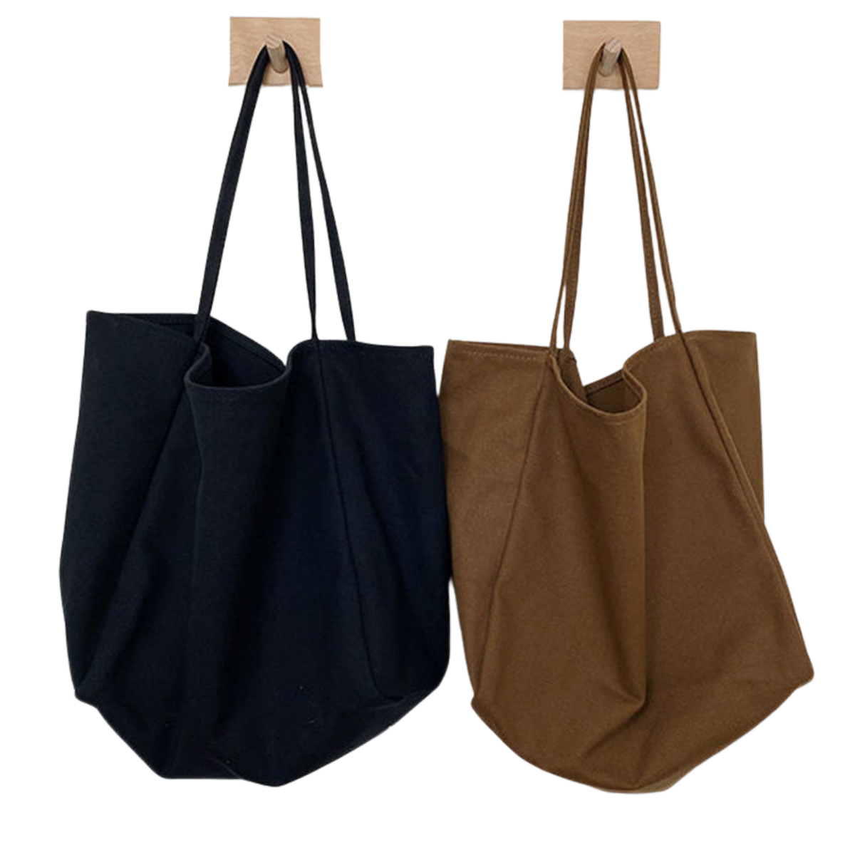 Simple Canvas Shoulder Bag (Deliver in 4-6 weeks)