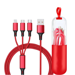 Retractable 3-in-1 Charging Cable (Deliver in 4-6 weeks)