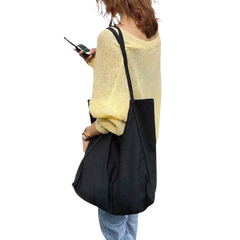 Simple Canvas Shoulder Bag (Deliver in 4-6 weeks)