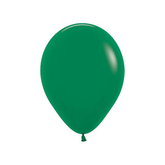 Forest Green Latex Balloons 5" (100 PACK)