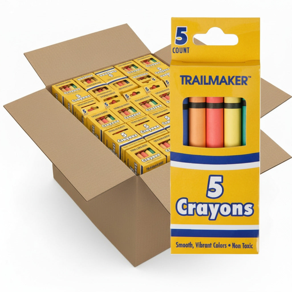 Bulk Trailmaker Crayons 5-Pack