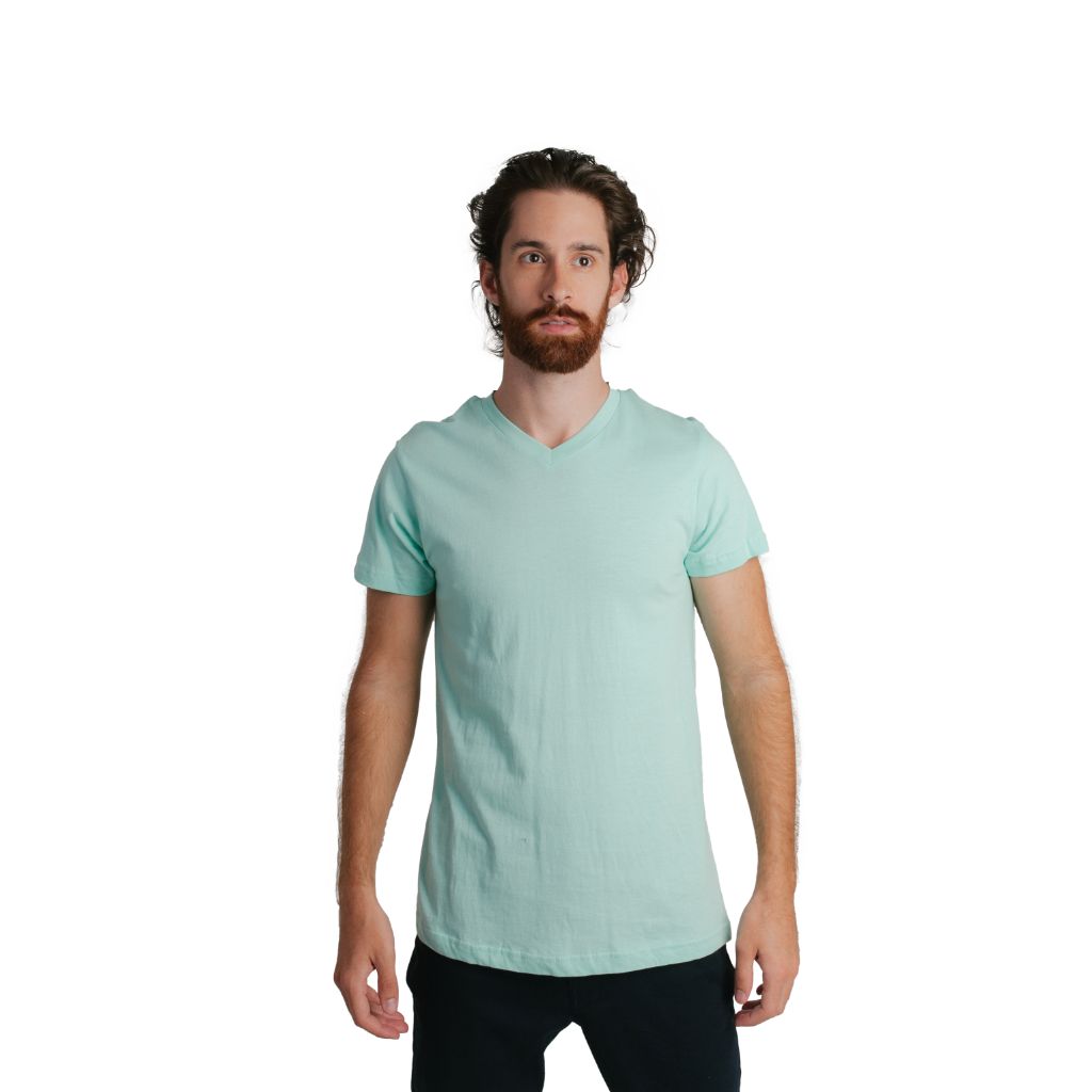 MEN'S SOFTSTYLE COMFORT FIT V-NECK TEE 601
