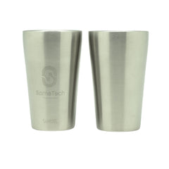 Double Wall Stainless Steel Cup - 350ml (Name Printing)