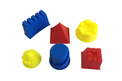 Small Castle Design 6-Piece Sand Mold