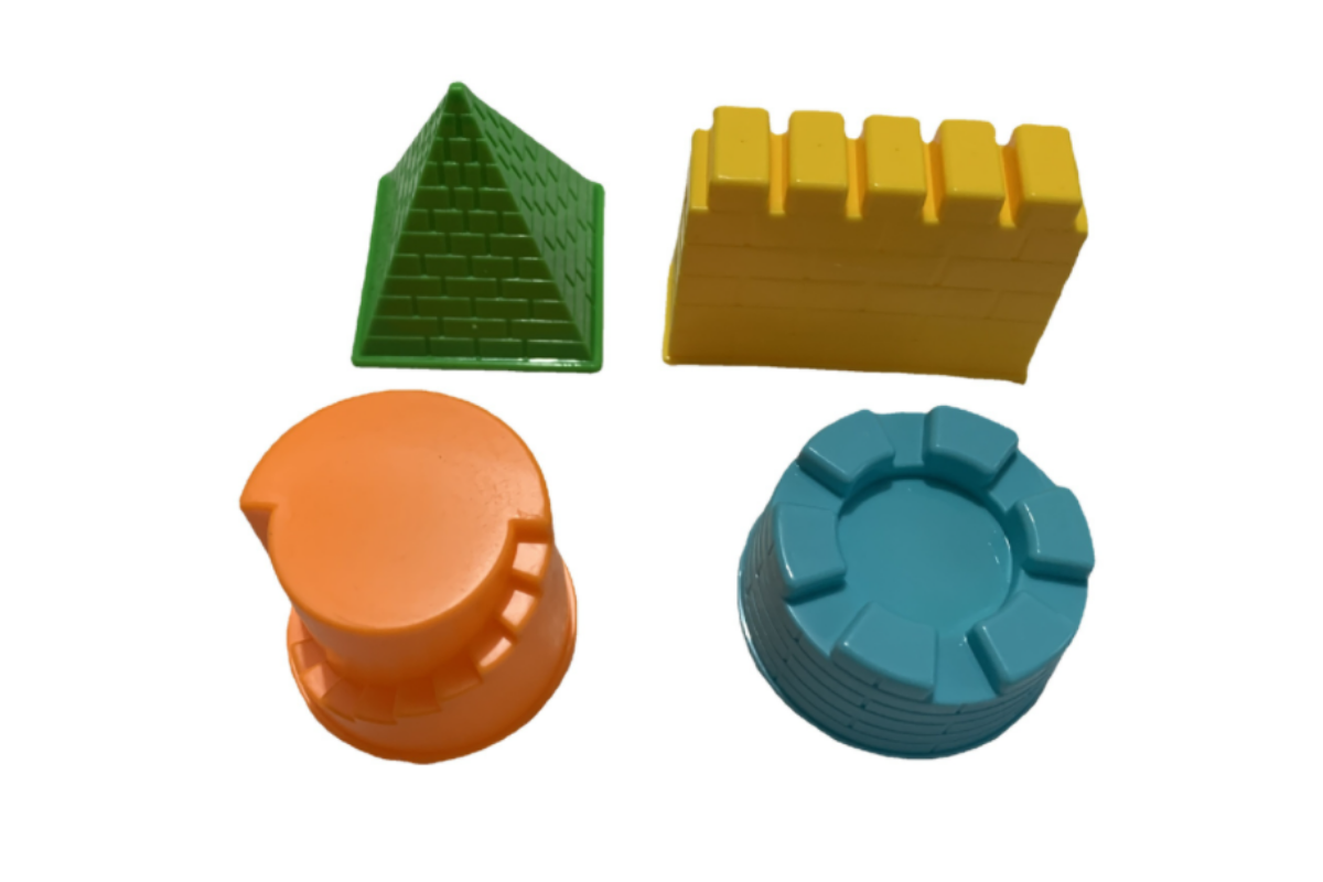 Castle Design 4-Piece Sand Mold