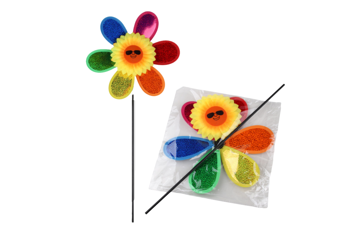 Sunflower Design Windmill Toy