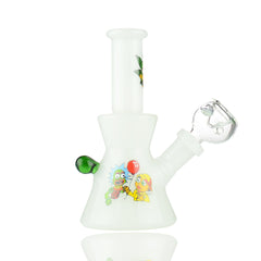 5" Mini Ricky Beaker Color Tube Glass with 14mm Male Bowl