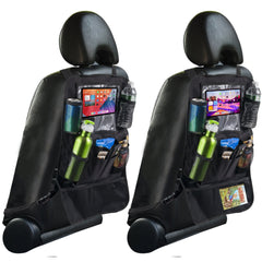 Back Seat Organizer 2-Pack - Black
