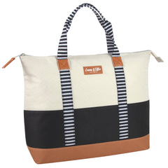 Color Block Cooler Lunch Tote