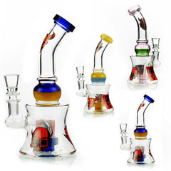8" Devil Halloween Conical Bong with 14mm Male Bowl