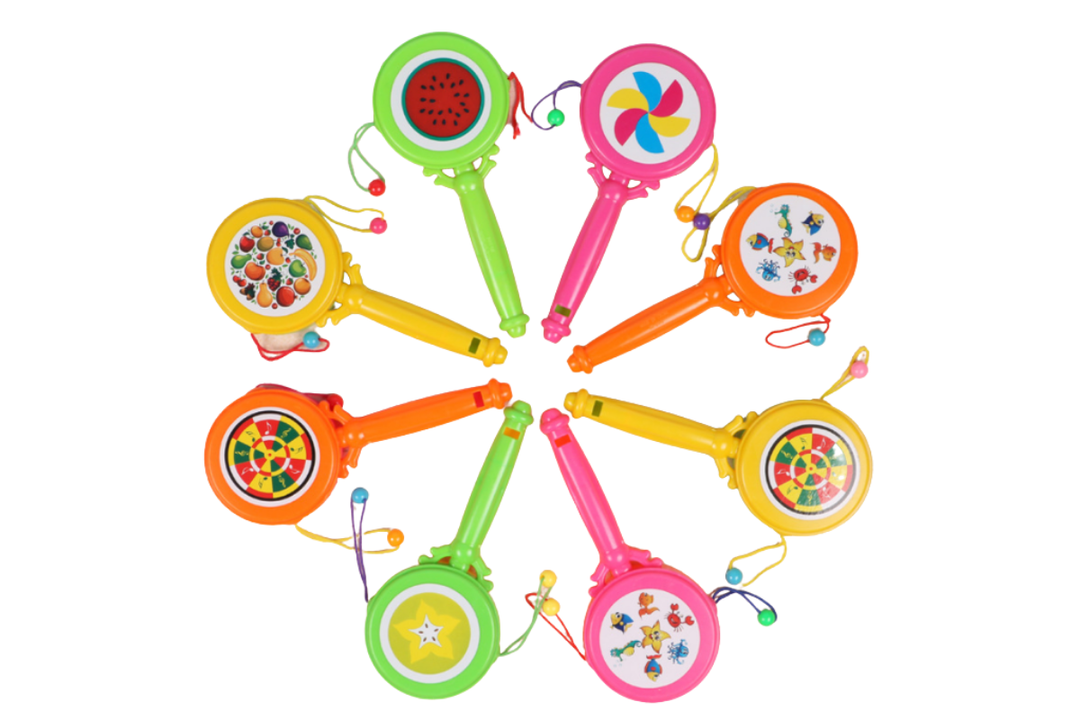 Rattle Hand Drum Toy