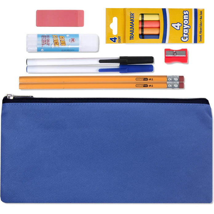 12-Piece Bulk School Supply Kit