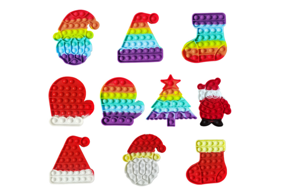 Christmas Themed Fidget Pop It