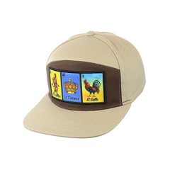 El Diablito, La Corona, El Gallo Embroidered Snapback Hat 100% Cotton