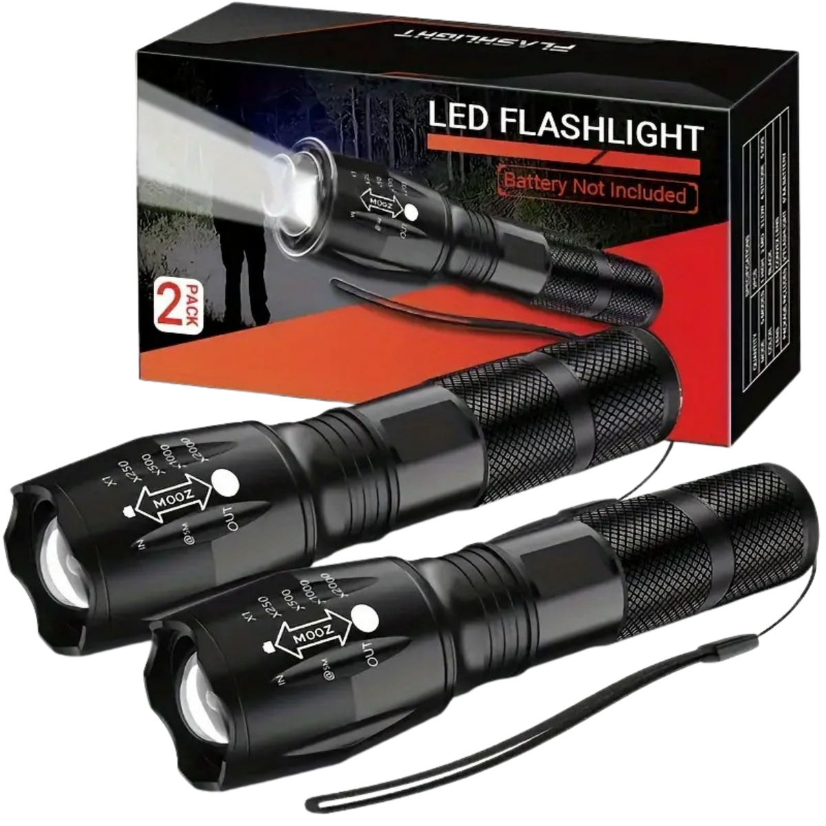 Zoomable Torch Light (Deliver in 4-6 weeks)