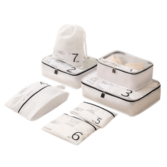 7pc Suitcase Storage Bag Set (Deliver in 4-6 weeks)