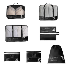 7pc Suitcase Storage Bag Set (Deliver in 4-6 weeks)