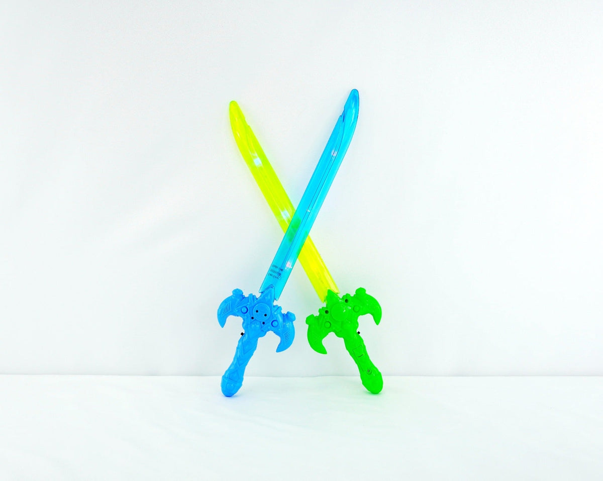 Blue & Green Flashing Sword