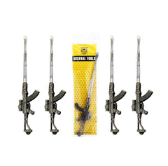 6" Metal Dabber AK-47 Stainless Steel