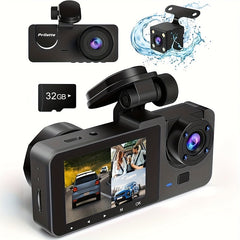 4K Full UHD Car Camera Front Rear With Free 32GB SD Card