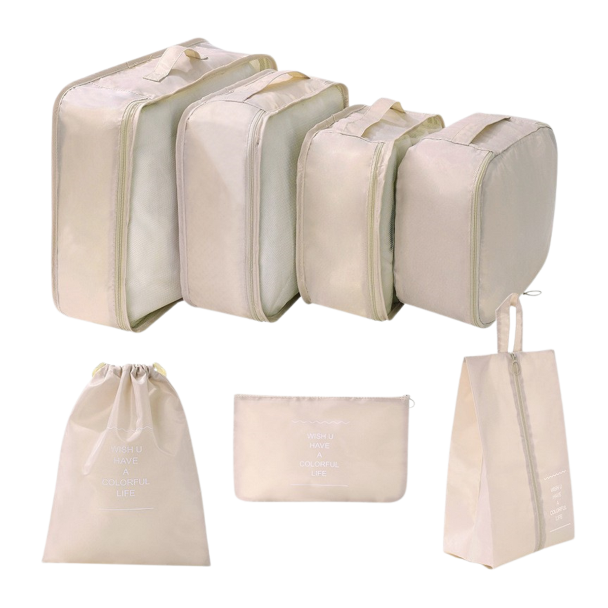 7pc Luggage Bag Set (Deliver in 4-6 weeks)