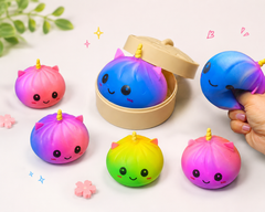 Rainbow Unicorn Dumpling-Item 1927