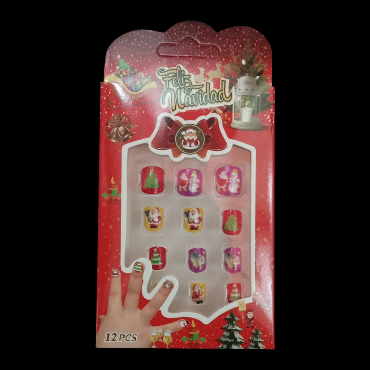 Christmas Kids Nail Art