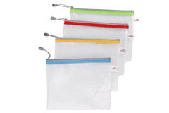 Premium EVA A6 Thick Mesh with Colored Zipper Case
