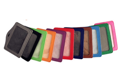 Horizontal Leather ID Card Holder