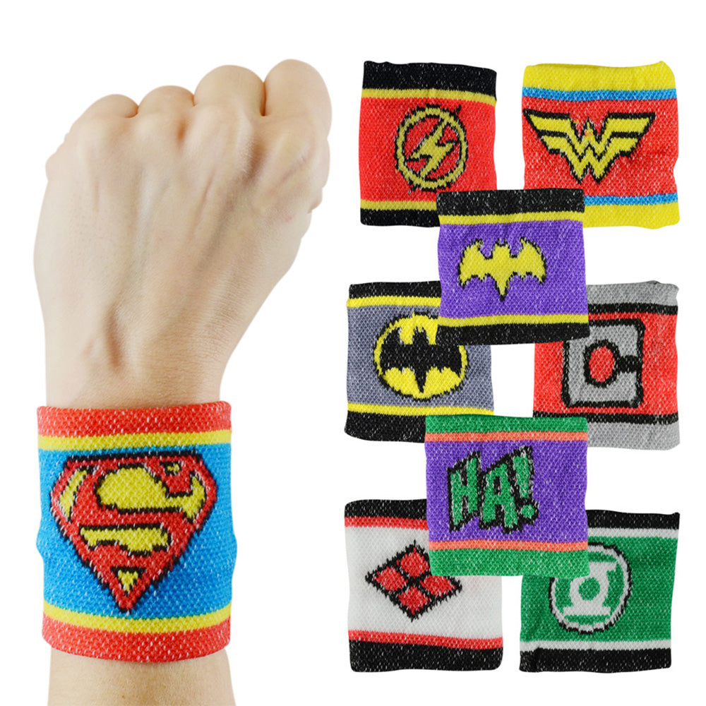 DC Comics Logo Wristband Assortment (100 PACK)