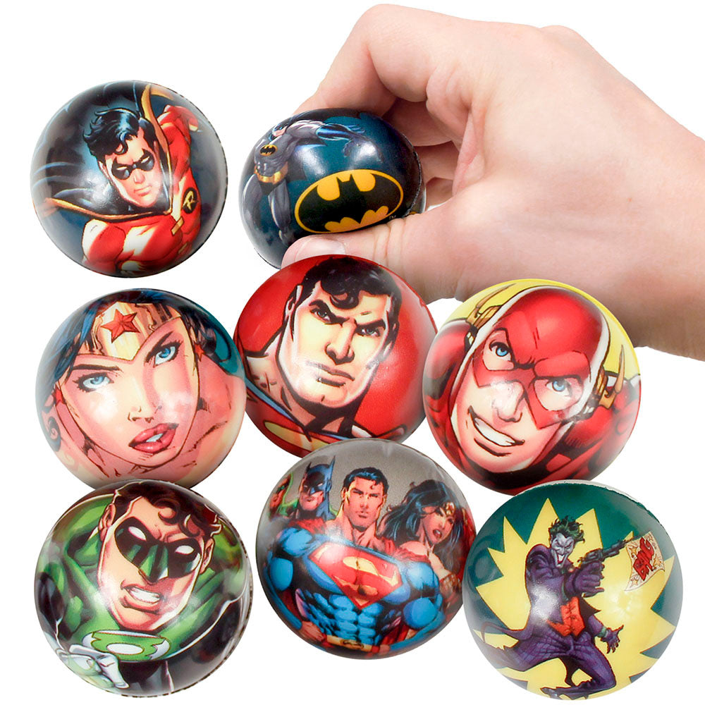 DC Comics Sponge Ball Assortment 2" (50 PACK)