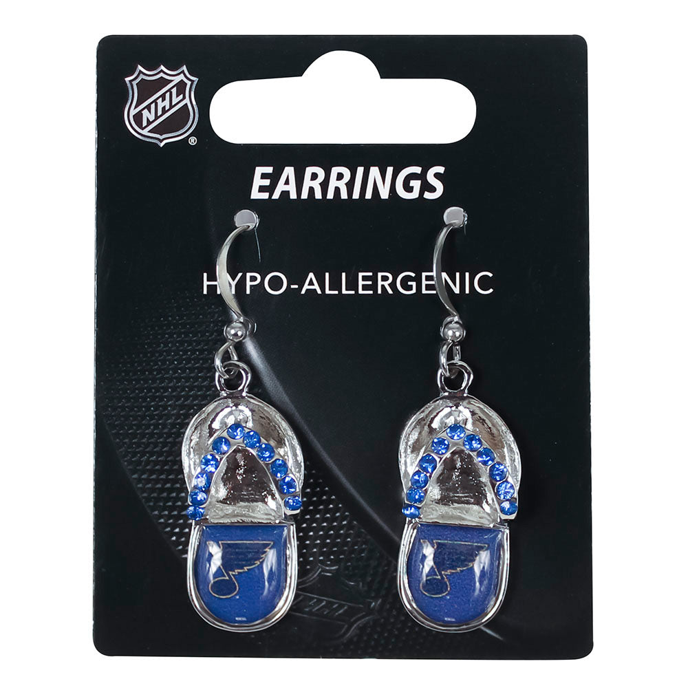 St. Louis Blues Earrings - Flip Flop (EACH)