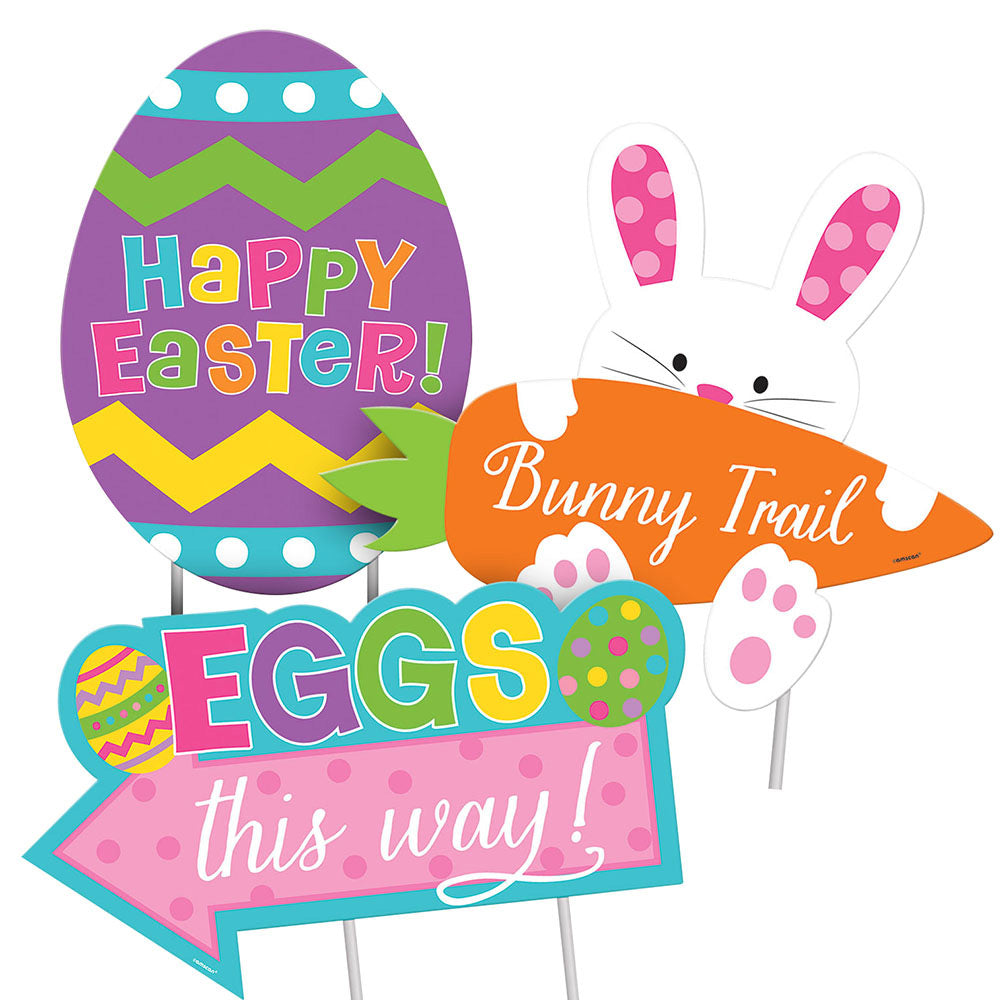 Easter Sidewalk Signs (3 PACK)