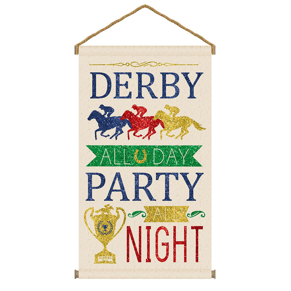 Derby Day Large Hanging Sign (EACH)