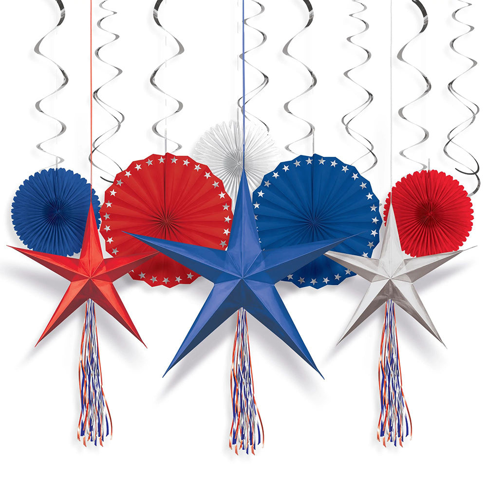 Patriotic Fan Decorating Kit (EACH)