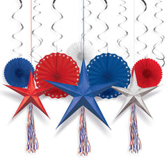 Patriotic Fan Decorating Kit (EACH)