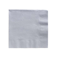Lunch Napkins - Silver (40 PACK)