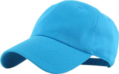Plain Cotton Dad Hat Baseball Cap Adjustable Polo Trucker Unisex Style Headwear