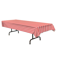 Table Cover - Red & White Stripe 54" x 108" (EACH)