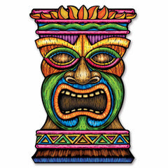 Jumbo Tiki Cutout 3' (EACH)