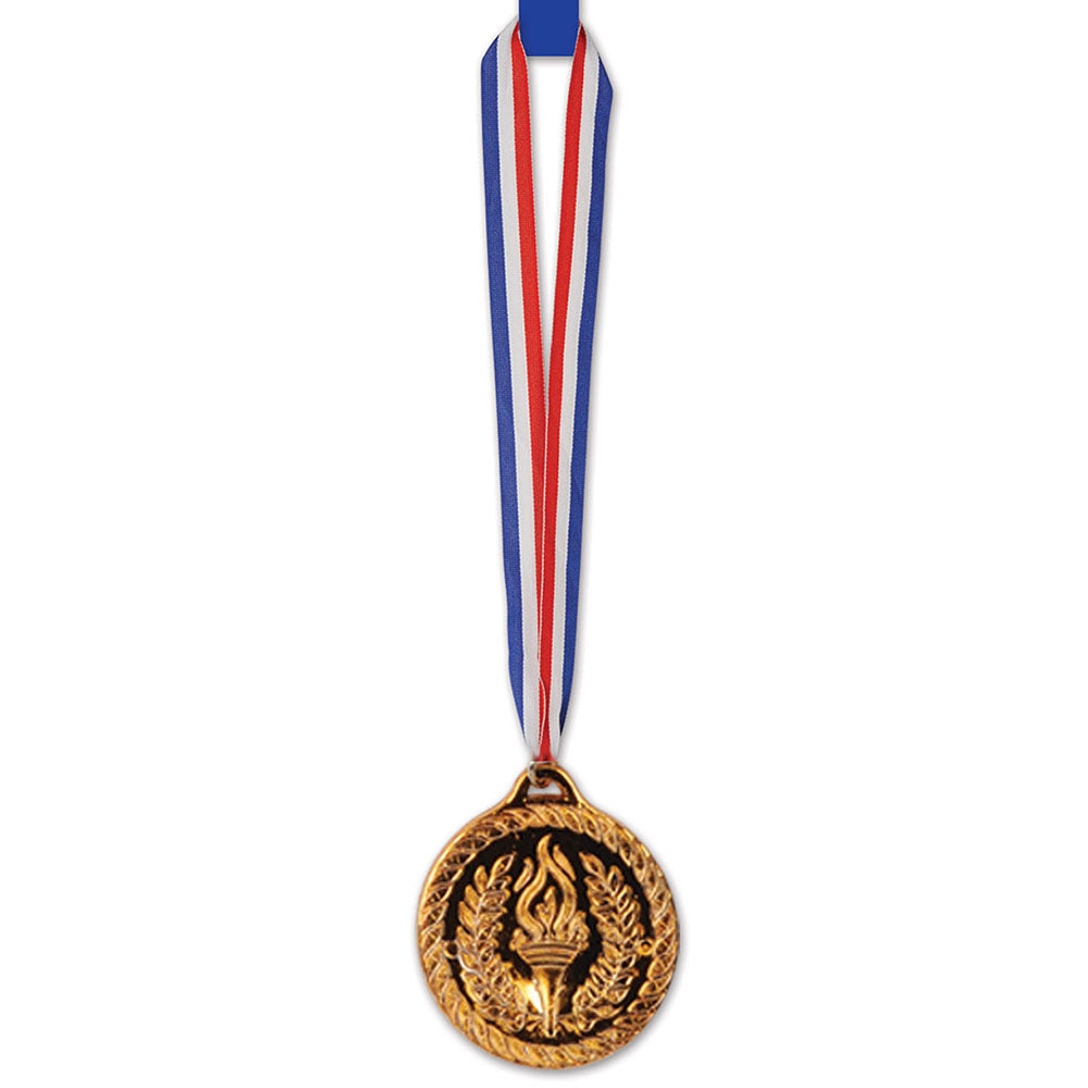 Award Medal On Ribbon - Bronze 4" (EACH)