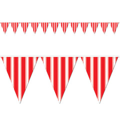 Pennant Banner - Striped 12' (EACH)